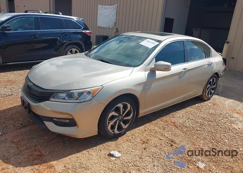 2016 Honda Accord Ex from USA, damaged, VIN 1HGCR2F74GA155014